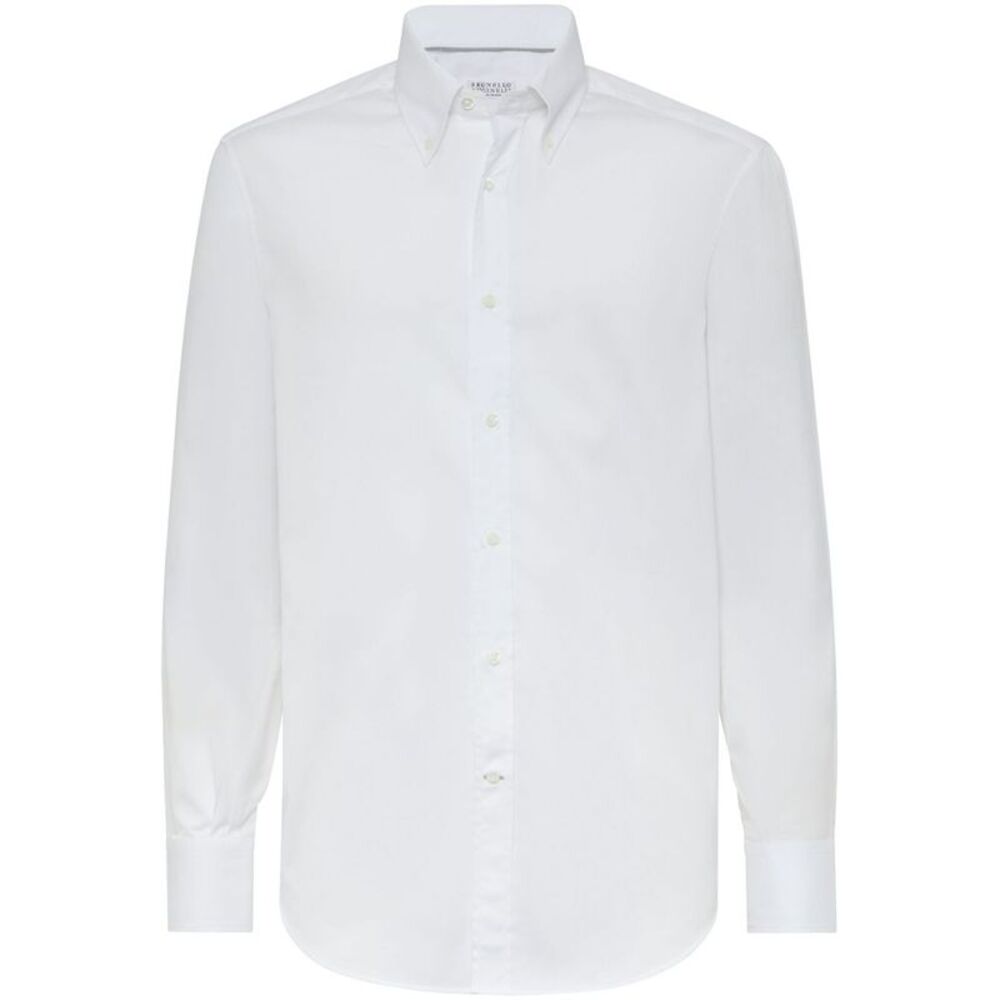 Brunello Cucinelli Men Cotton Shirt